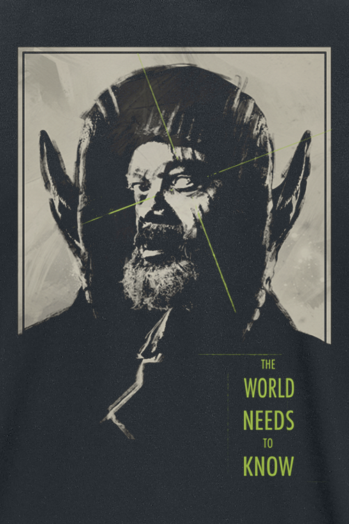T-Shirt Manches courtes  de Secret Invasion - The World Needs To Know - S à XL - pour Homme - noir - Secret Invasion - View 2