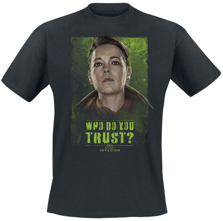 T-Shirt Manches courtes  de Secret Invasion - Who do you trust? - Sonya - S à 3XL - pour Homme - noir - Secret Invasion