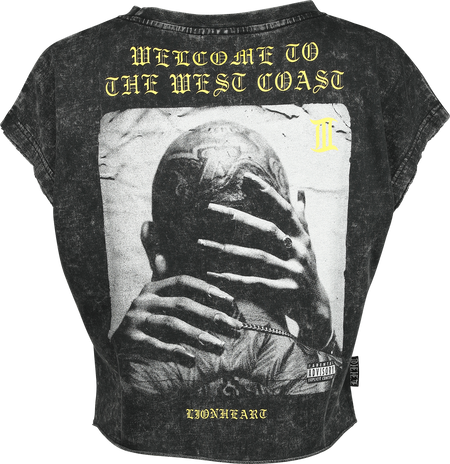 T-Shirt Manches courtes  de Lionheart - EMP Signature Collection - XS à XXL - pour Femme - gris - Lionheart - View 2