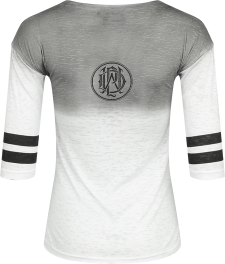 T-shirt manches longues  de Parkway Drive - EMP Signature Collection - L à XL - pour Femme - blanc/gris - Parkway Drive - View 2