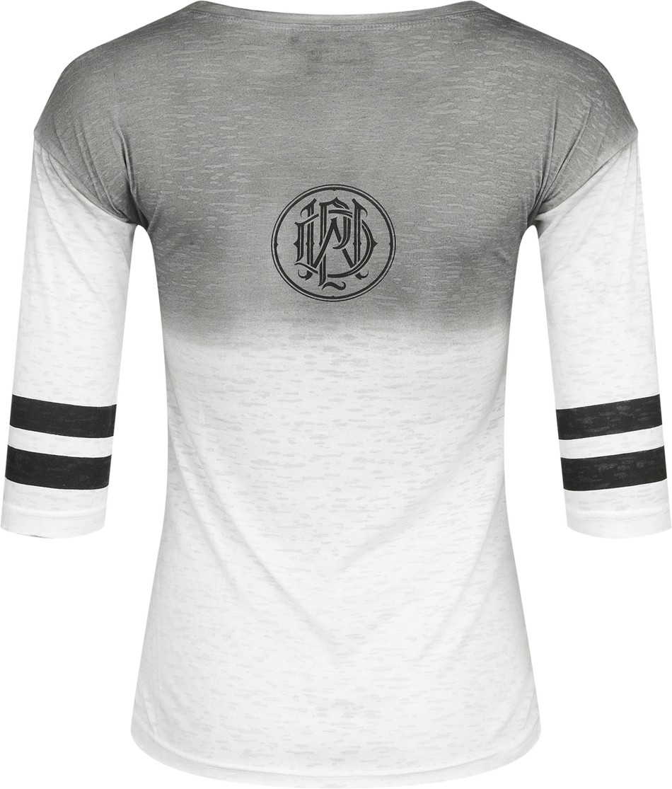 T-shirt manches longues  de Parkway Drive - EMP Signature Collection - L à XL - pour Femme - blanc/gris - Parkway Drive - View 2