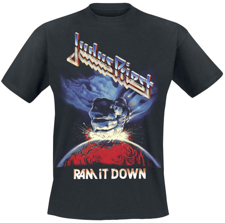 T-Shirt Manches courtes  de Judas Priest - Jumbo Logo Album - S à 4XL - pour Homme - noir - Judas Priest