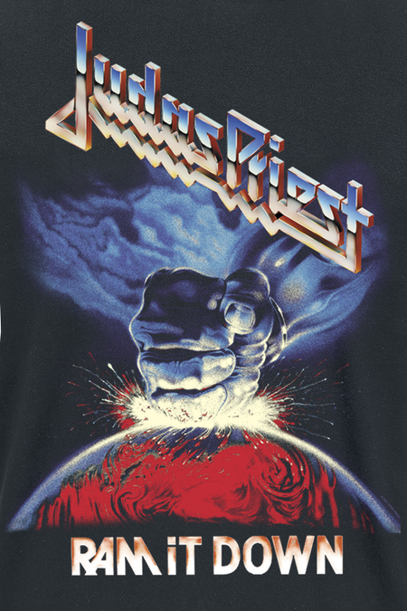 T-Shirt Manches courtes  de Judas Priest - Jumbo Logo Album - S à 4XL - pour Homme - noir - Judas Priest - View 2