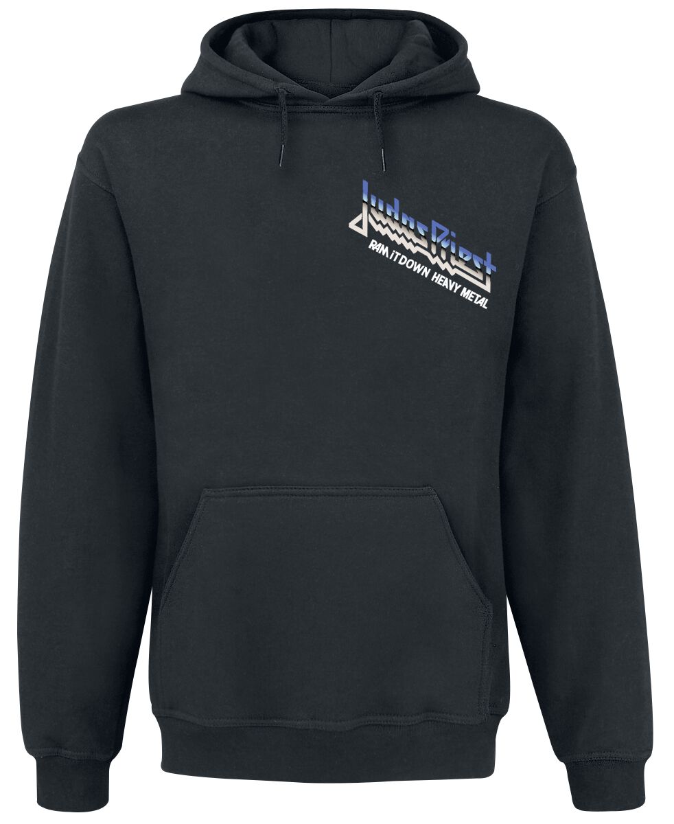 Sweat-shirt à capuche  de Judas Priest - Gradient Logo Heavy Metal - M à XXL - pour Homme - noir - Judas Priest