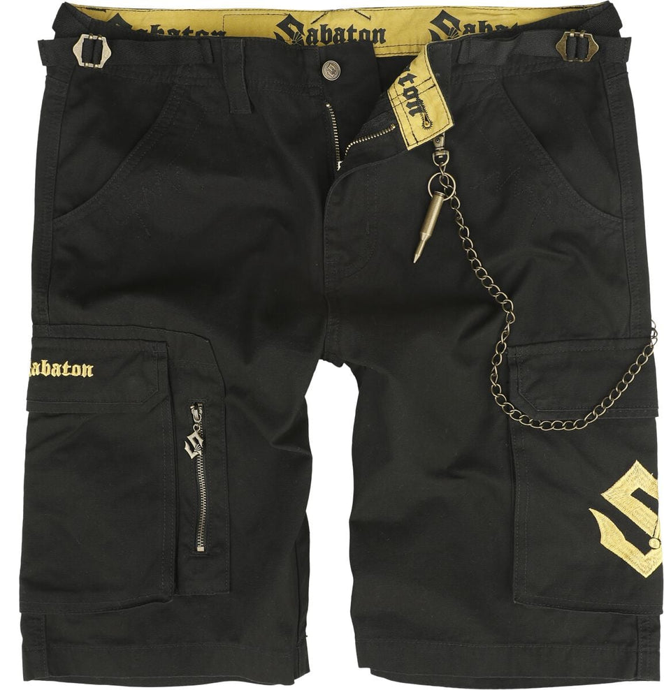 Short  de Sabaton - EMP Signature Collection - M à 3XL - pour Homme - noir - Sabaton