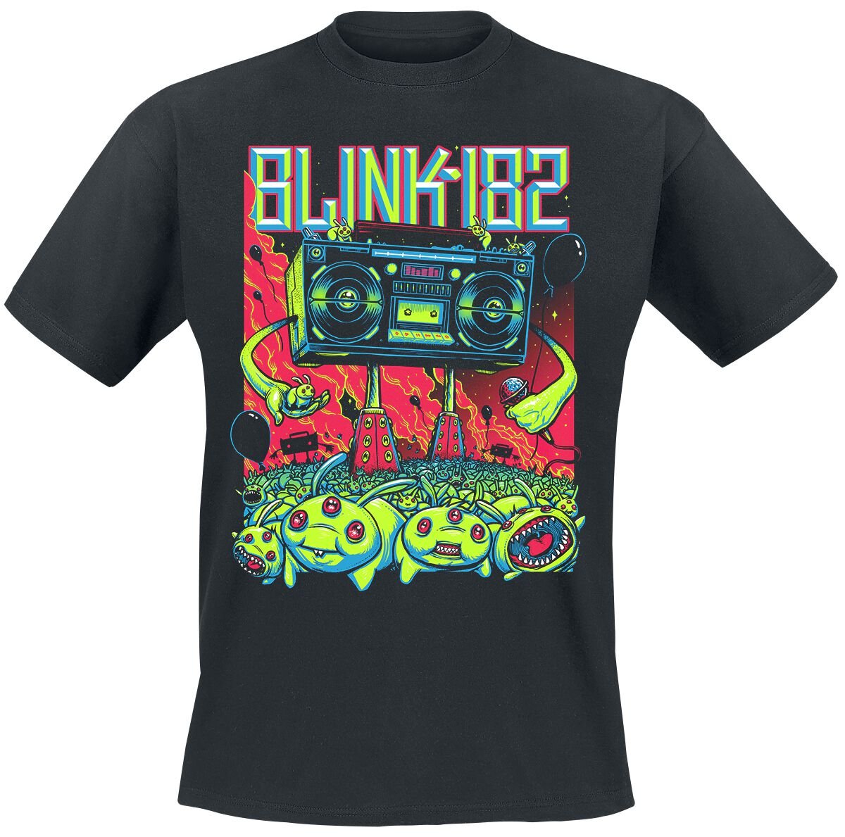T-Shirt Manches courtes  de Blink-182 - Superboom - S à 3XL - pour Homme - noir - Blink-182