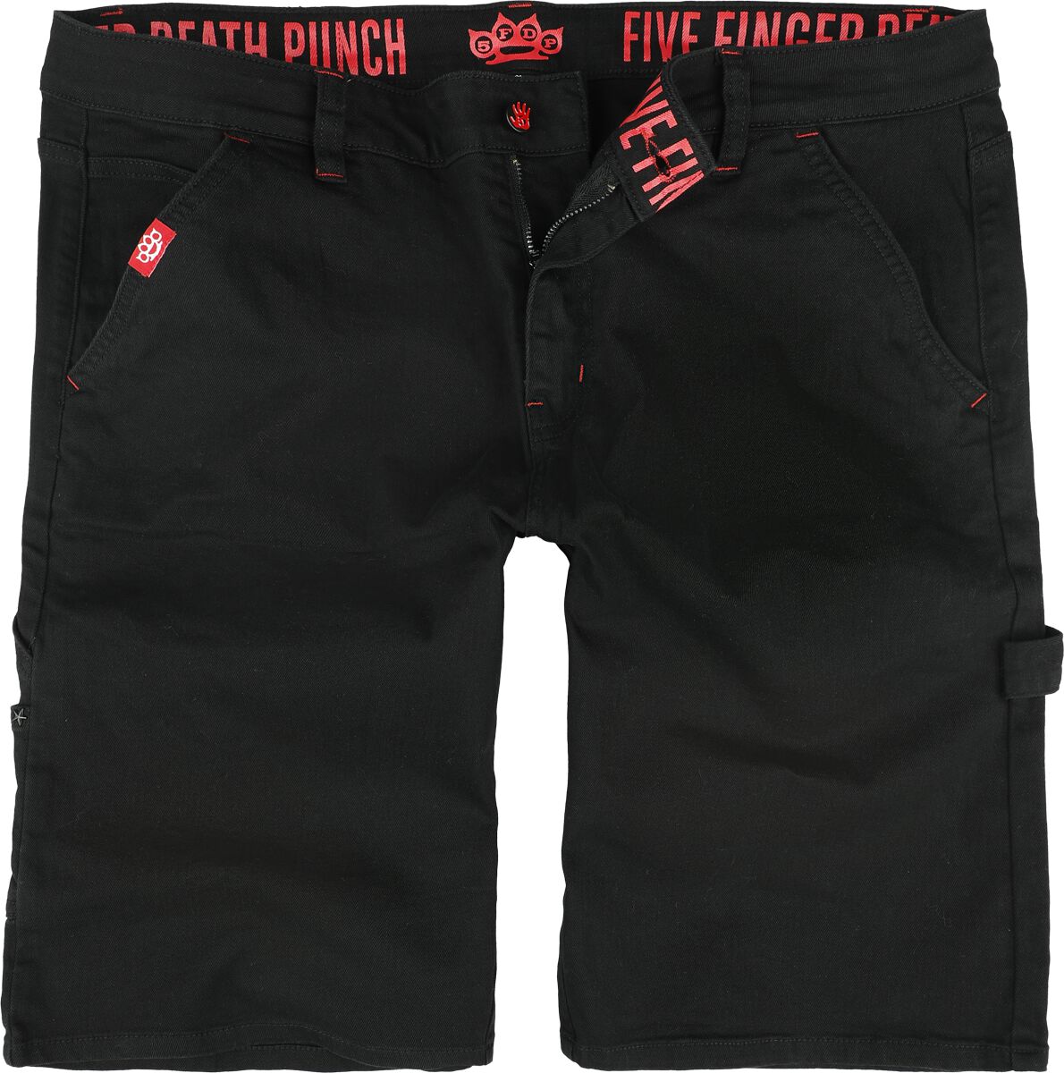 Short  de Five Finger Death Punch - EMP Signature Collection - 31 à 32 - pour Homme - noir - Five Finger Death Punch