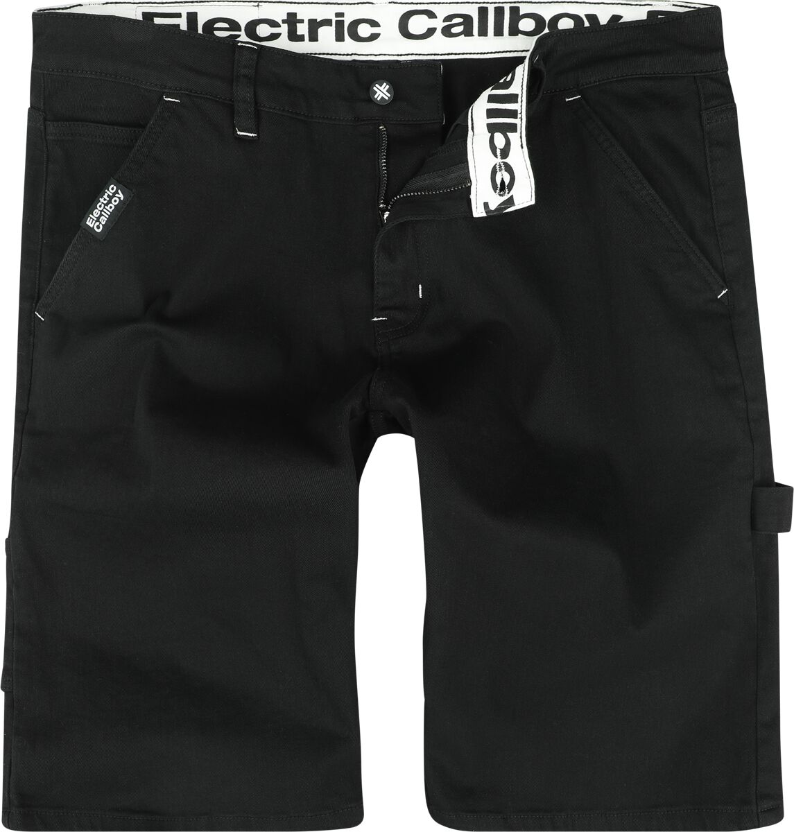 Short  de Electric Callboy - EMP Signature Collection - 31 à 32 - pour Homme - noir - Electric Callboy