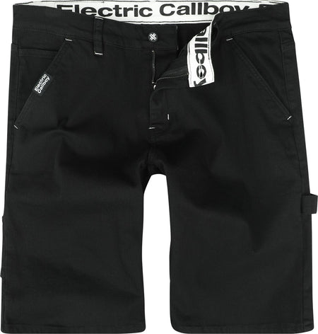 Short  de Electric Callboy - EMP Signature Collection - 31 à 32 - pour Homme - noir - Electric Callboy