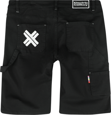 Short  de Electric Callboy - EMP Signature Collection - 31 à 32 - pour Homme - noir - Electric Callboy - View 2