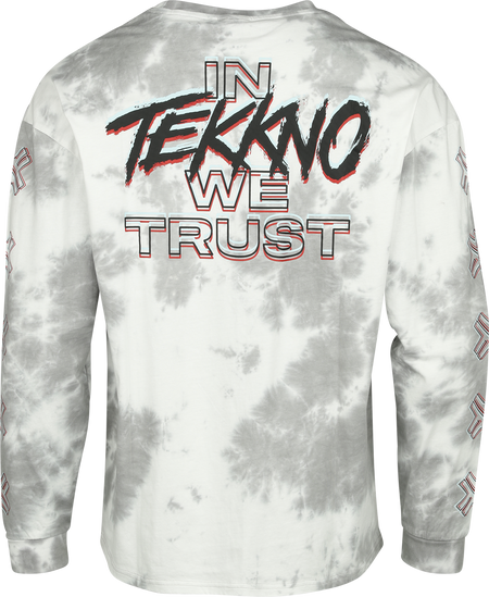 T-shirt manches longues  de Electric Callboy - EMP Signature Collection - Oversize - XL à XXL - pour Homme - blanc/gris - Electric Callboy - View 2