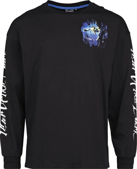 T-shirt manches longues  de Iron Maiden - EMP Signature Collection - Oversize - L - pour Homme - noir - Iron Maiden