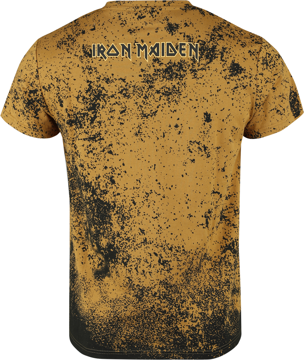 T-Shirt Manches courtes  de Iron Maiden - EMP Signature Collection - M à 3XL - pour Homme - marron/noir - Iron Maiden - View 2