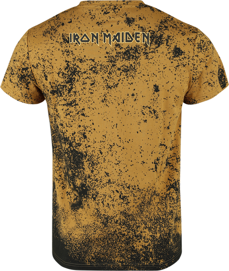 T-Shirt Manches courtes  de Iron Maiden - EMP Signature Collection - M à 3XL - pour Homme - marron/noir - Iron Maiden - View 2