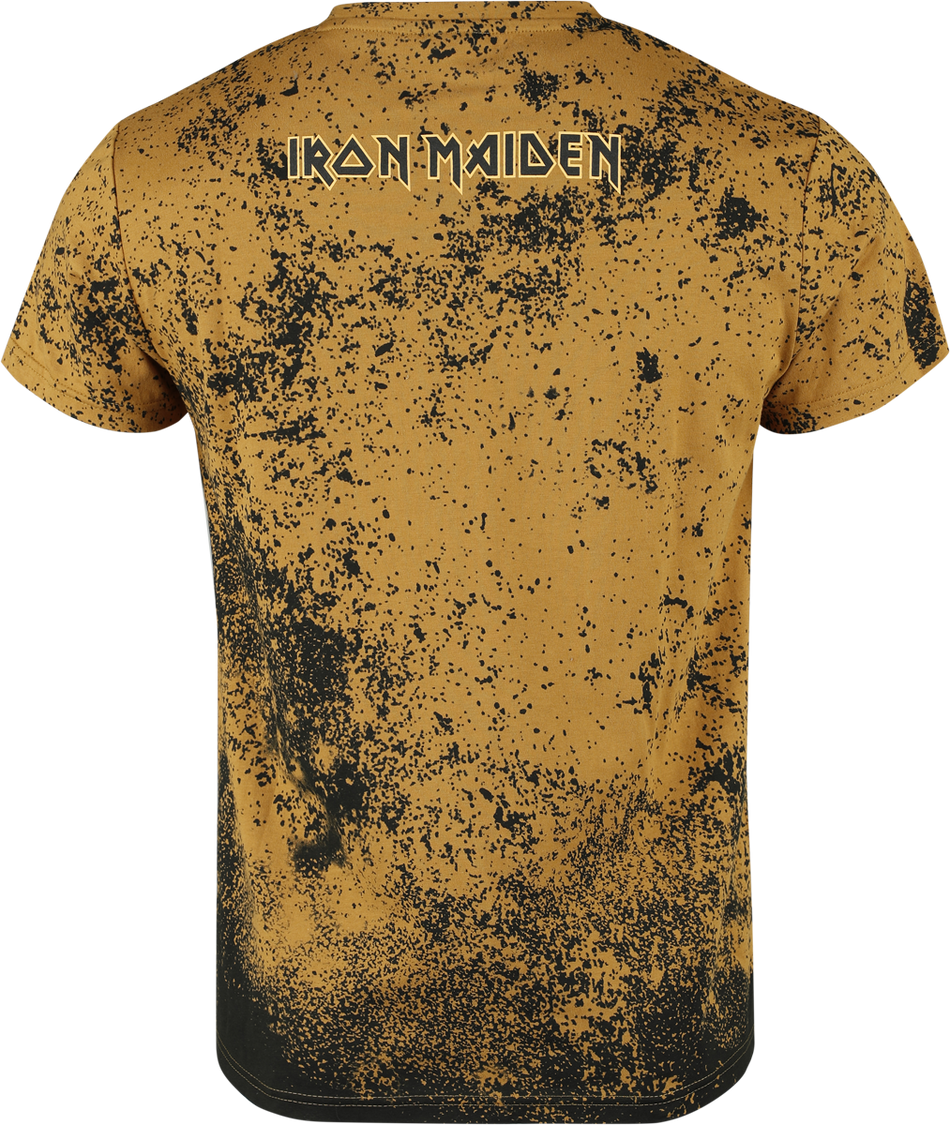 T-Shirt Manches courtes  de Iron Maiden - EMP Signature Collection - M à 3XL - pour Homme - marron/noir - Iron Maiden - View 2