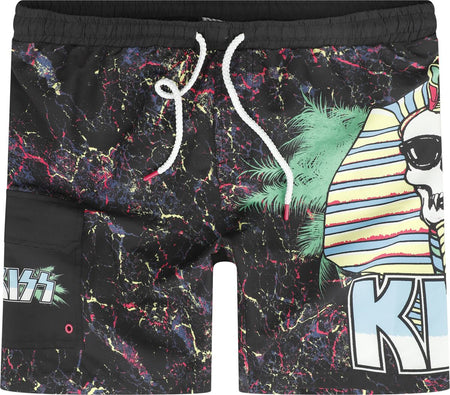 Short de bain  de Kiss - EMP Signature Collection - M à XXL - pour Homme - multicolore - Kiss