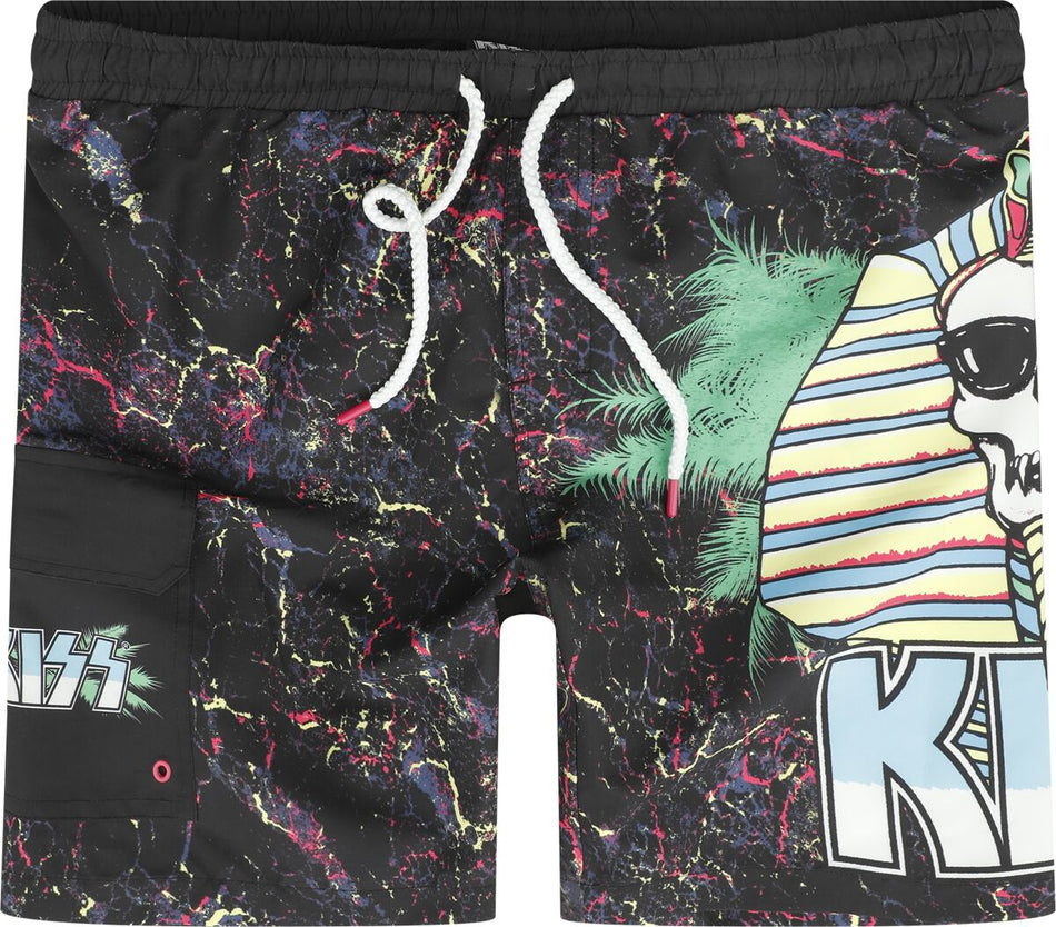 Short de bain  de Kiss - EMP Signature Collection - M à XXL - pour Homme - multicolore - Kiss