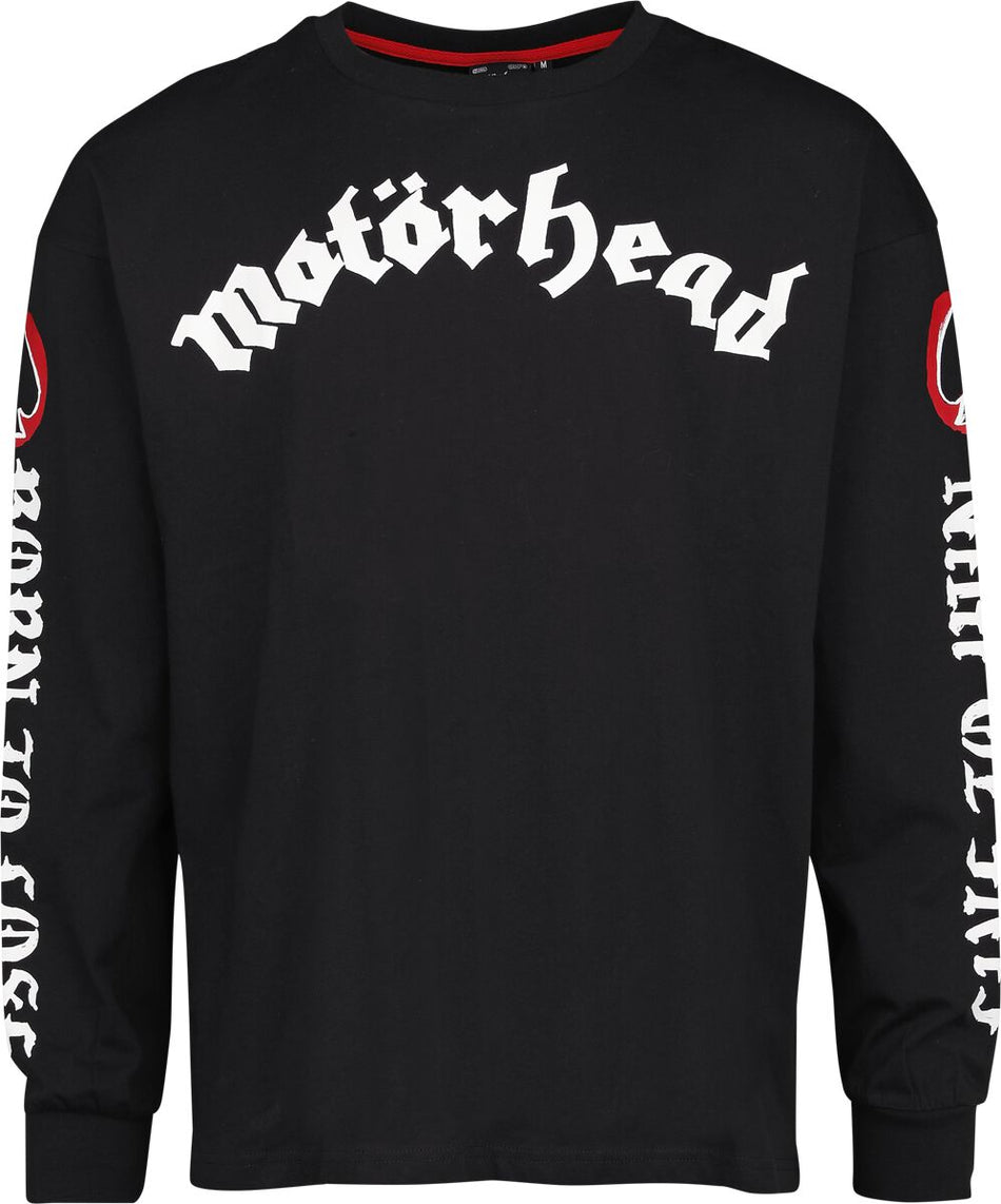 T-shirt manches longues  de Motörhead - EMP Signature Collection - Oversize - S à 3XL - pour Homme - noir - Motörhead
