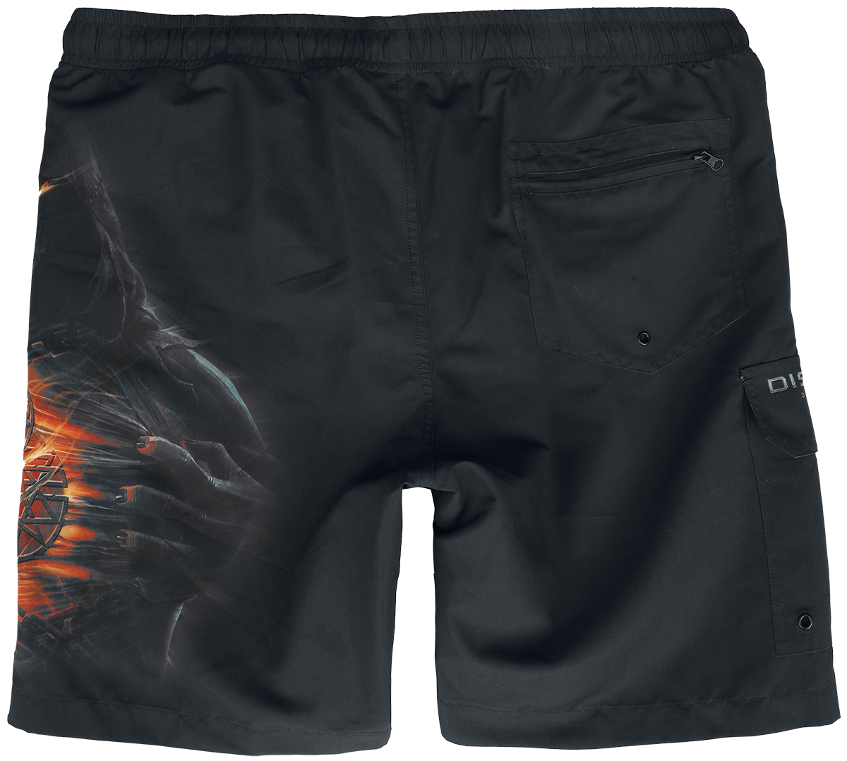 Short de bain  de Disturbed - EMP Signature Collection - M à XXL - pour Homme - noir - Disturbed - View 2