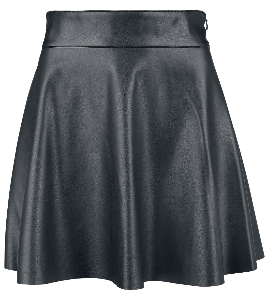 Jupe courte  de Noisy May - NMandy PU HW Flared skirt WVN NOOS - XS à XL - pour Femme - noir - Noisy May