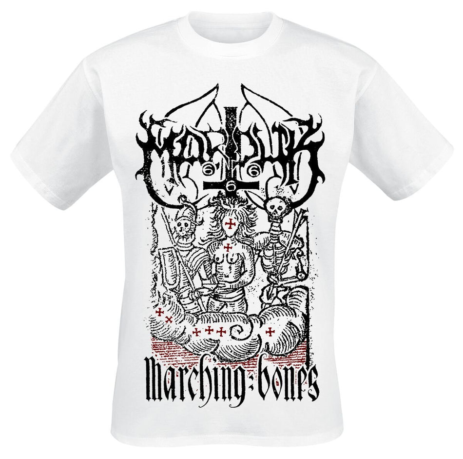 T-Shirt Manches courtes  de Marduk - Marching Bones - M à XXL - pour Homme - blanc - Marduk