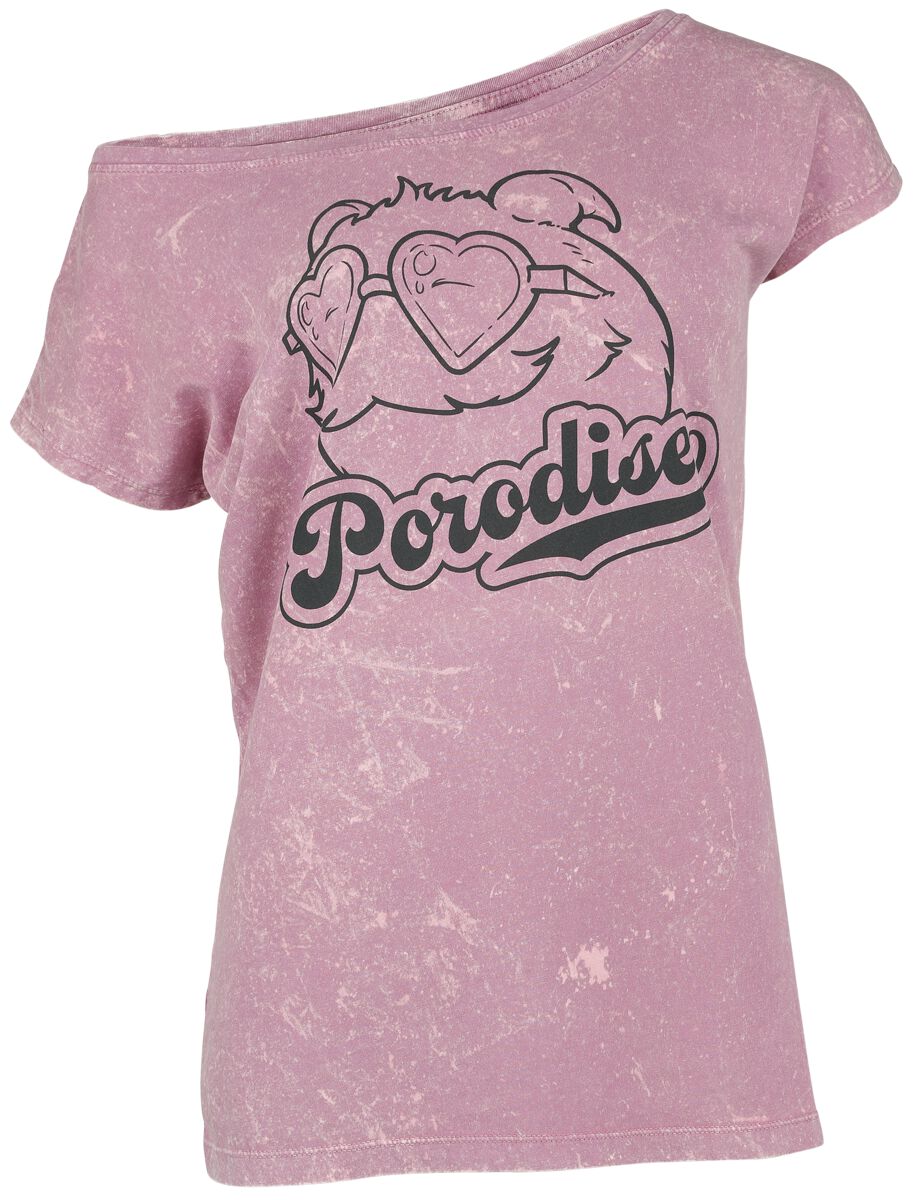 T-Shirt Manches courtes Gaming de League of Legends - Arcane - Porodise - S à XL - pour Femme - rose - League Of Legends