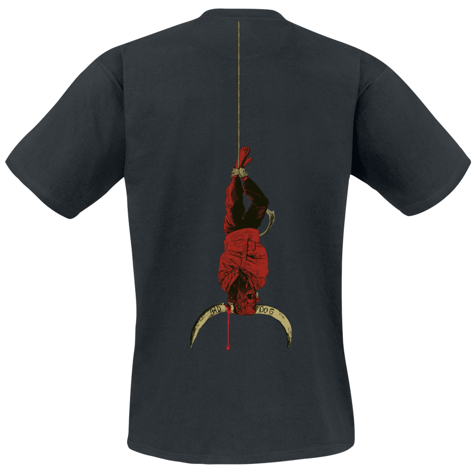 T-Shirt Manches courtes  de Queens Of The Stone Age - In Times New Roman - Bad Dog - S à 3XL - pour Homme - noir - Queens Of The Stone Age - View 2