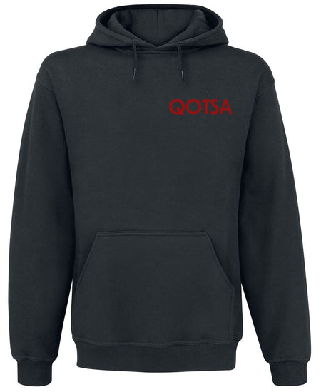 Sweat-shirt à capuche  de Queens Of The Stone Age - In Times New Roman - Snake Logo - S à 3XL - pour Homme - noir - Queens Of The Stone Age