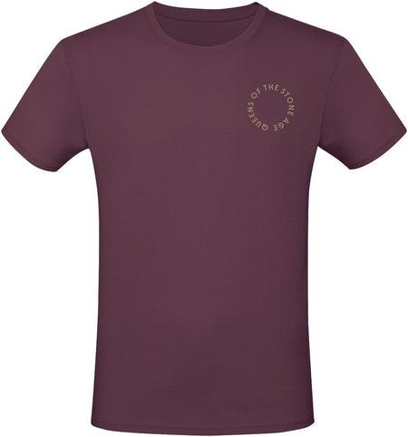 T-Shirt Manches courtes  de Queens Of The Stone Age - In Times New Roman - Snakes - S à 3XL - pour Homme - bordeaux - Queens Of The Stone Age