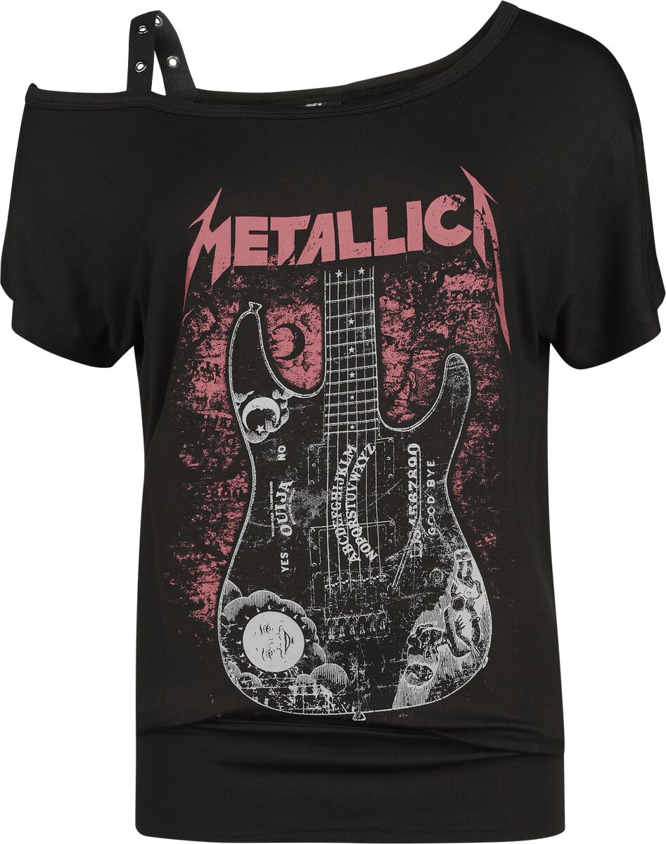 T-Shirt Manches courtes  de Metallica - EMP Signature Collection - S à XXL - pour Femme - noir - metallica