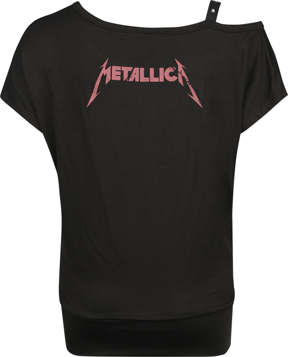 T-Shirt Manches courtes  de Metallica - EMP Signature Collection - S à XXL - pour Femme - noir - metallica - View 2