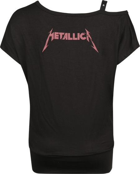 T-Shirt Manches courtes  de Metallica - EMP Signature Collection - S à XXL - pour Femme - noir - metallica - View 2