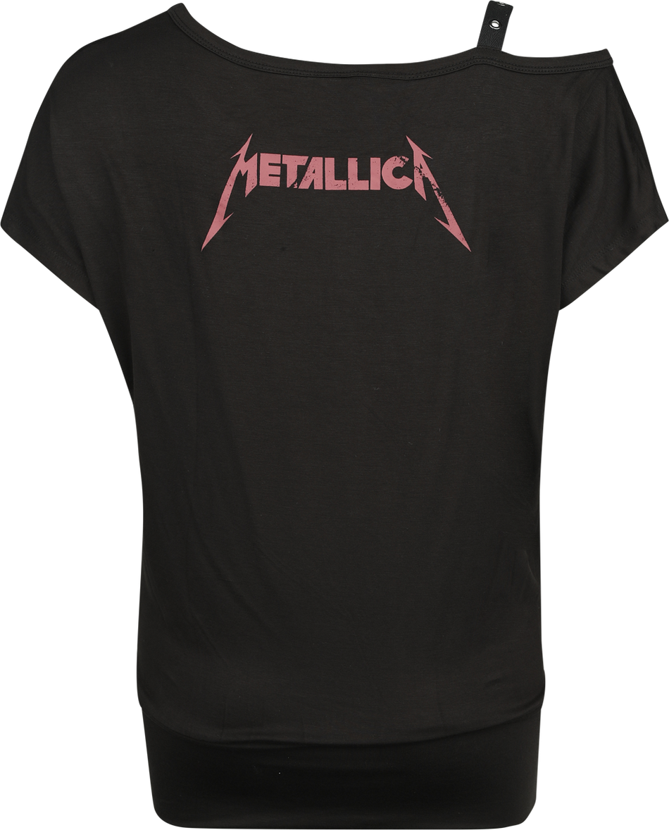 T-Shirt Manches courtes  de Metallica - EMP Signature Collection - S à XXL - pour Femme - noir - metallica - View 2