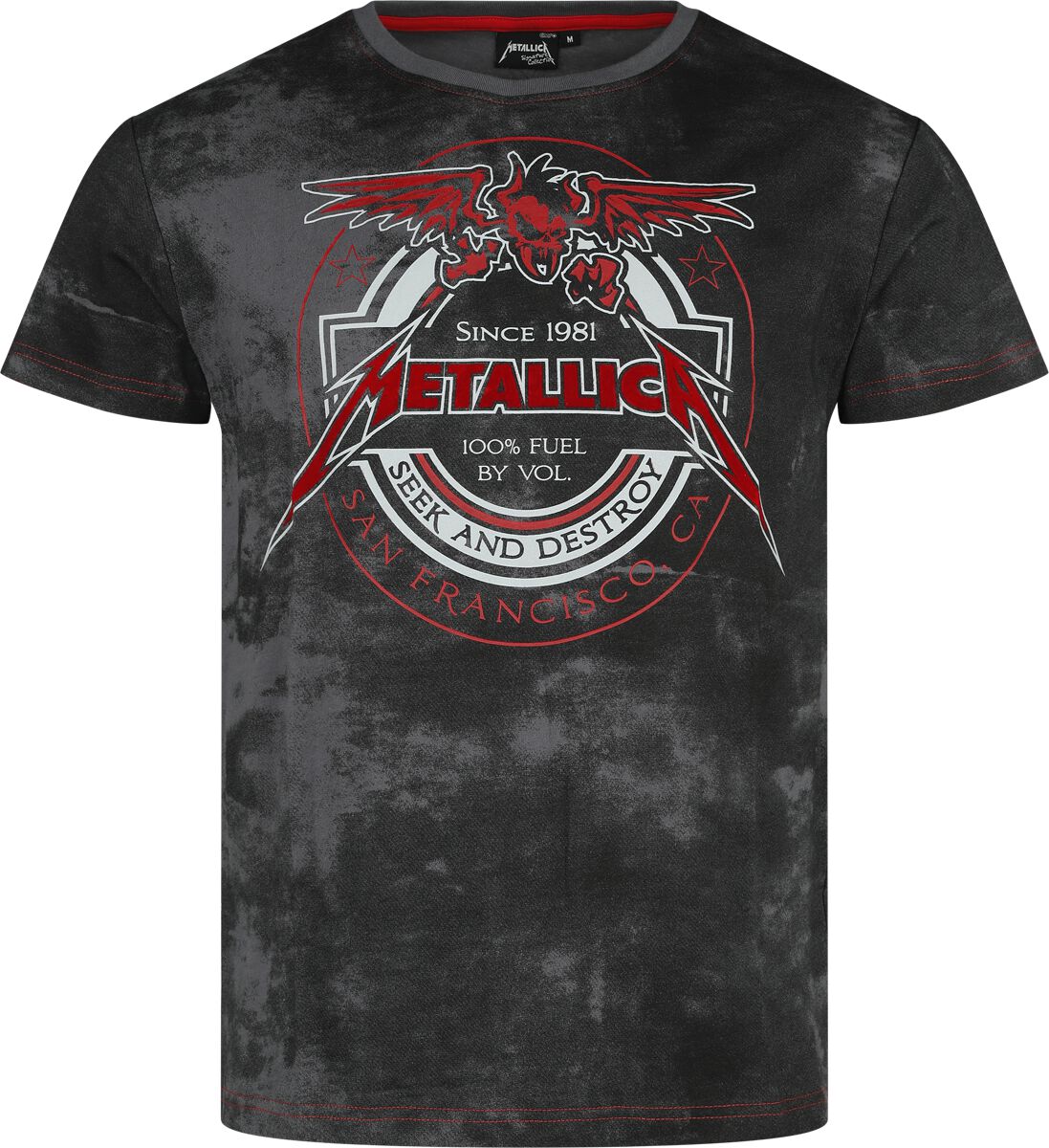 T-Shirt Manches courtes  de Metallica - EMP Signature Collection - S à 3XL - pour Homme - gris/noir - metallica