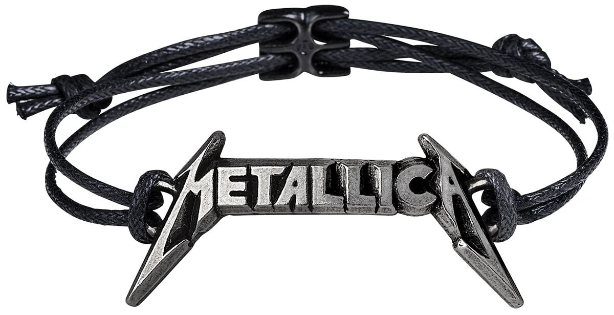 Bracelet  de Metallica - Logo - pour Unisexe - noir - metallica