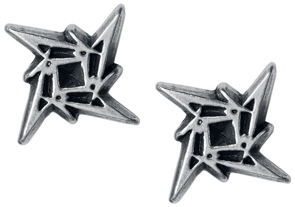 Bijou d'oreille  de Metallica - Ninja Star Logo - pour Unisexe - noir - metallica