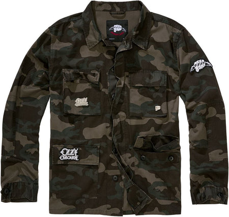 Veste d'uniforme  de Ozzy Osbourne - BDU Jacket - M à 3XL - pour Homme - camouflage sombre - Ozzy Osbourne