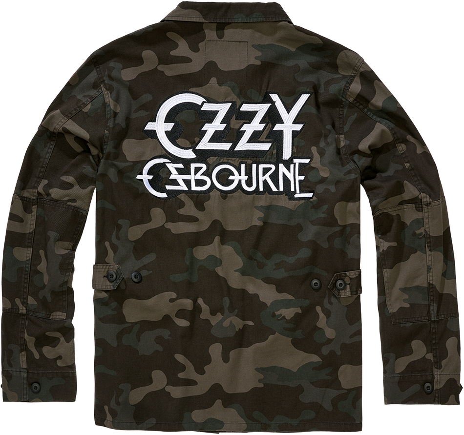 Veste d'uniforme  de Ozzy Osbourne - BDU Jacket - M à 3XL - pour Homme - camouflage sombre - Ozzy Osbourne - View 2