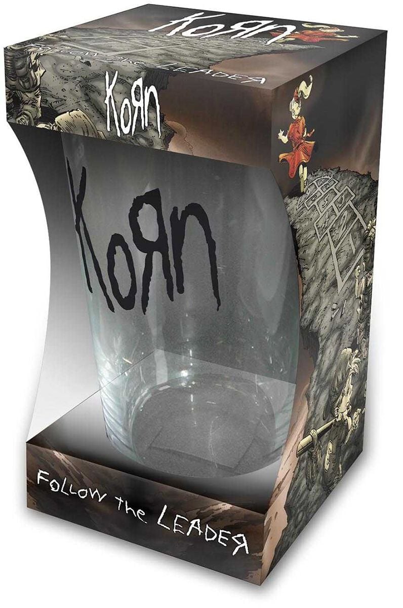 Verre à bière  de Korn - Follow The Leader - pour Unisexe - transparent - Korn