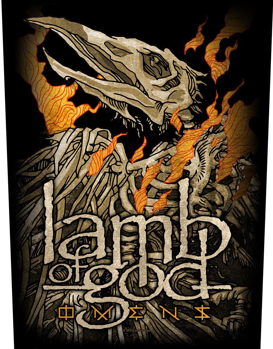 Dossard  de Lamb Of God - Omens - pour Unisexe - multicolore - Lamb Of God