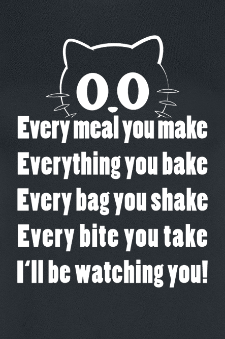 T-Shirt Manches courtes Fun de Tierisch - Every Meal You Make - S à 3XL - pour Femme - noir - Tierisch - View 2