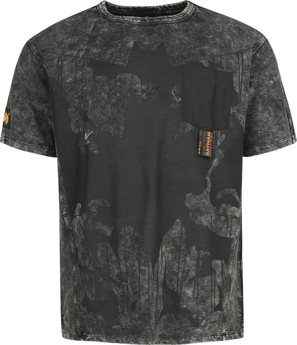 T-Shirt Manches courtes  de Batman - M - pour Homme - anthracite - Batman