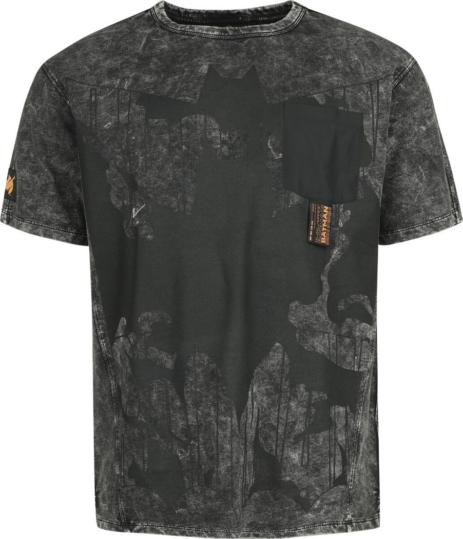 T-Shirt Manches courtes  de Batman - M - pour Homme - anthracite - Batman