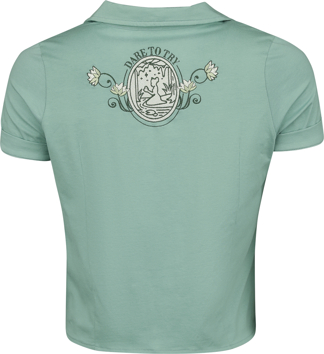 Chemise manches courtes Disney de La Princesse et la Grenouille - Disney Princess - Picnic Collection - Tiana - M à XXL - pour Femme - vert - La Princesse et la Grenouille - View 2