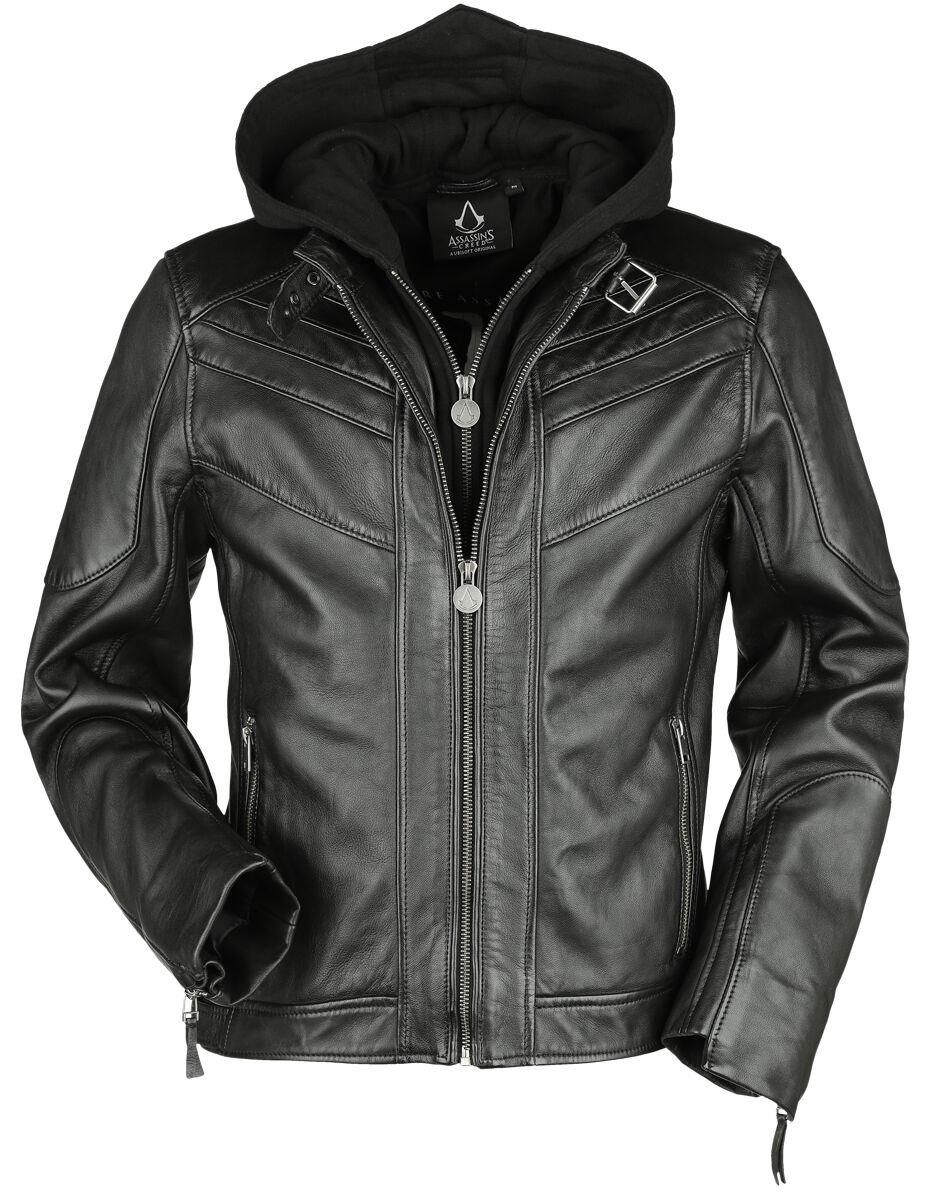 Veste en cuir Gaming de Assassin's Creed - Legacy - S à XXL - pour Homme - noir - Assassin's Creed