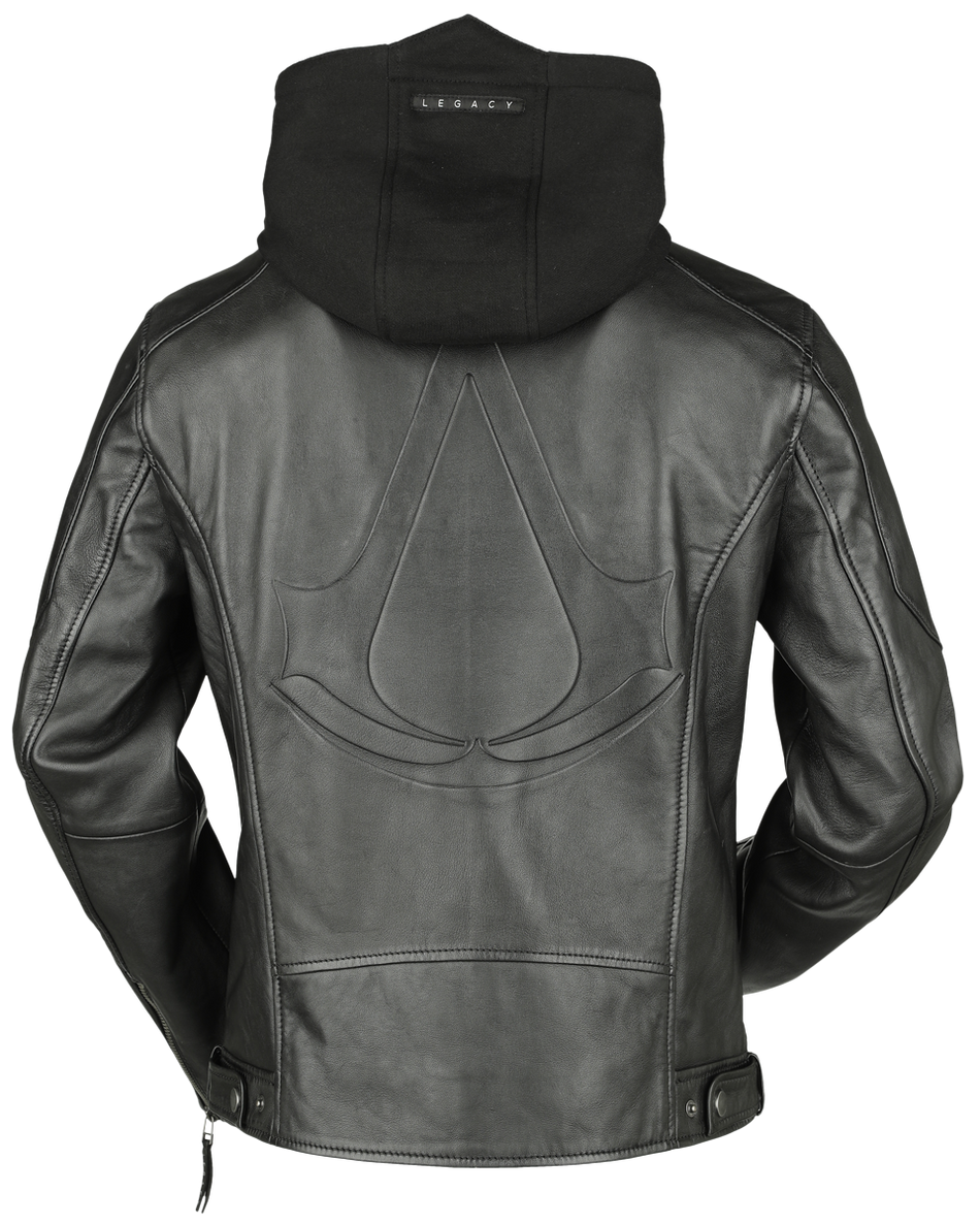 Veste en cuir Gaming de Assassin's Creed - Legacy - S à XXL - pour Homme - noir - Assassin's Creed - View 2