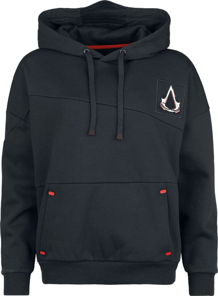 Sweat-shirt à capuche Gaming de Assassin's Creed - Legacy - S - pour Femme - noir - Assassin's Creed