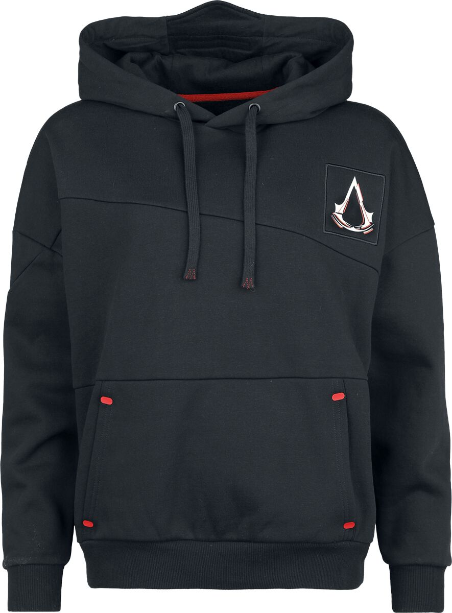 Sweat-shirt à capuche Gaming de Assassin's Creed - Legacy - S - pour Femme - noir - Assassin's Creed