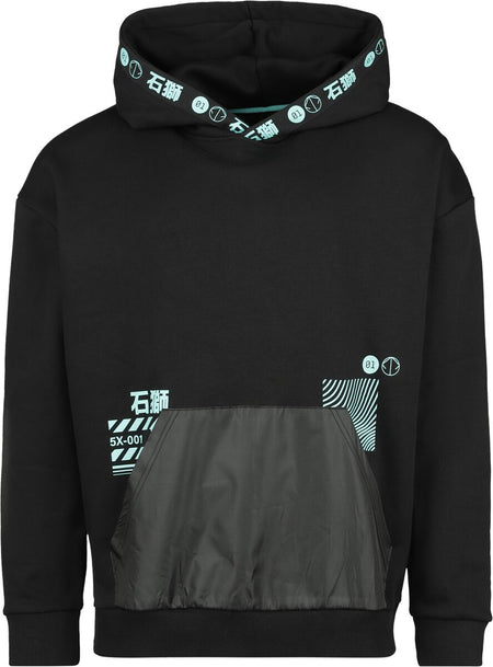 Sweat-shirt à capuche Gaming de NEOMACHI - FOO DOG - S à XL - pour Homme - noir - NEOMACHI