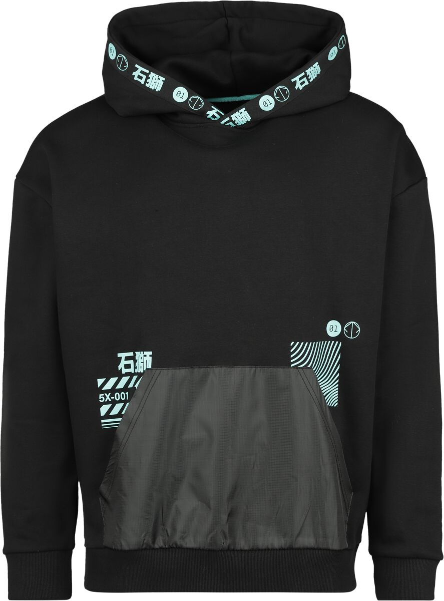 Sweat-shirt à capuche Gaming de NEOMACHI - FOO DOG - S à XL - pour Homme - noir - NEOMACHI